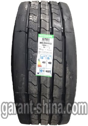 Goodride GTR1 (руль/прицеп) 385/65 R22.5 160K(158L) 20PR - Фото протектор с этикеткой